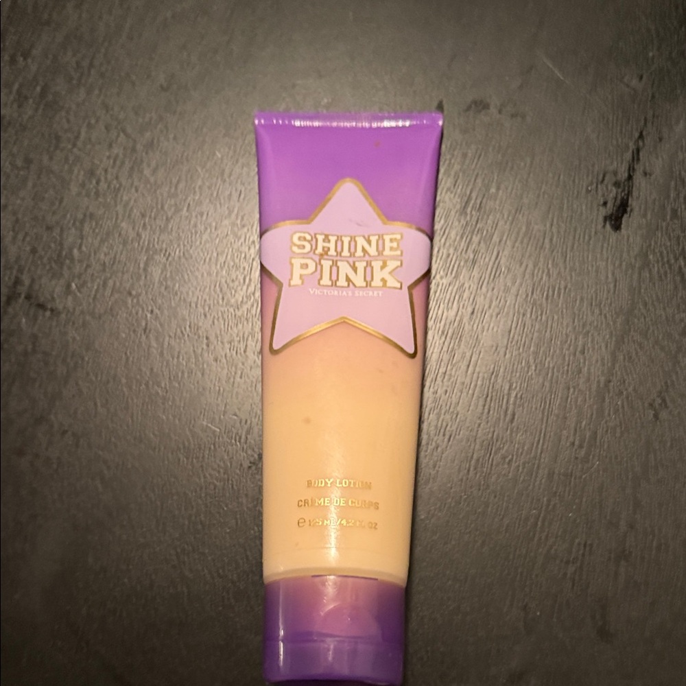 Victoria's Secret Shine Pink Lotion in Purple Tube Discounts